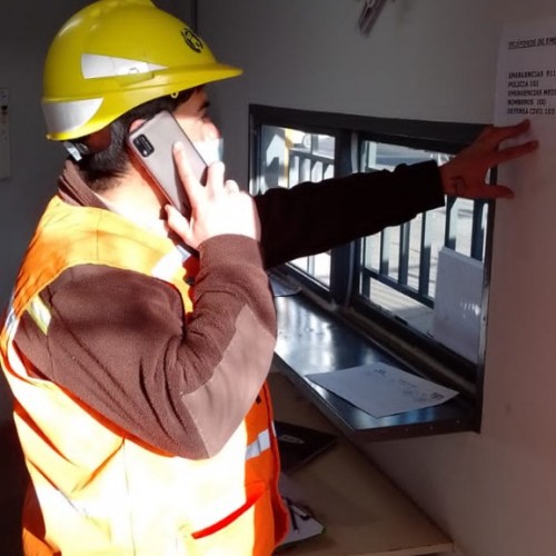 Simulacro de Evacuación y Emergencias